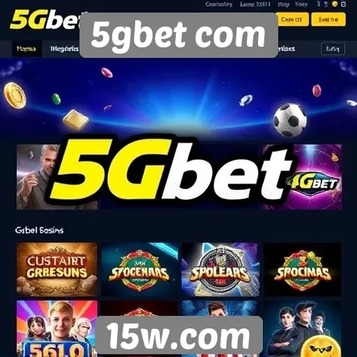 Variedade de jogos disponível na plataforma 5gbet com